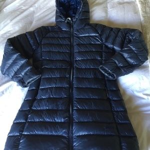 Stio Women's Hometown Down Parka Blue Sz M